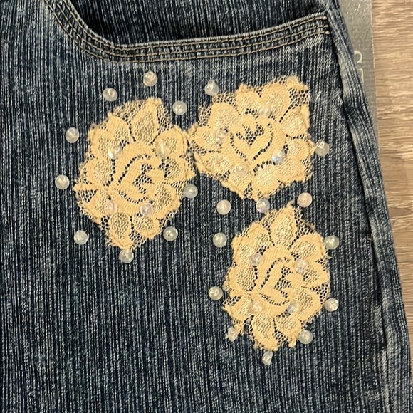 Vintage Y2K Embroidered Jeans Blassport - Picture 3 of 9